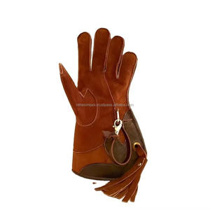 ถุงมือหนังนูบัคเนื้อนุ่มคุณภาพพรีเมียมสำหรับนักล่าเหยี่ยว Rehex Impex 2026 ขนาด 30 ซม. |   สองชั้น |   ขั้นต่ำในการสั่งซื้อน้อย |   รับปรับแต่งตามความต้องการ |   ราคาที่ดีที่สุด - Product Image 2