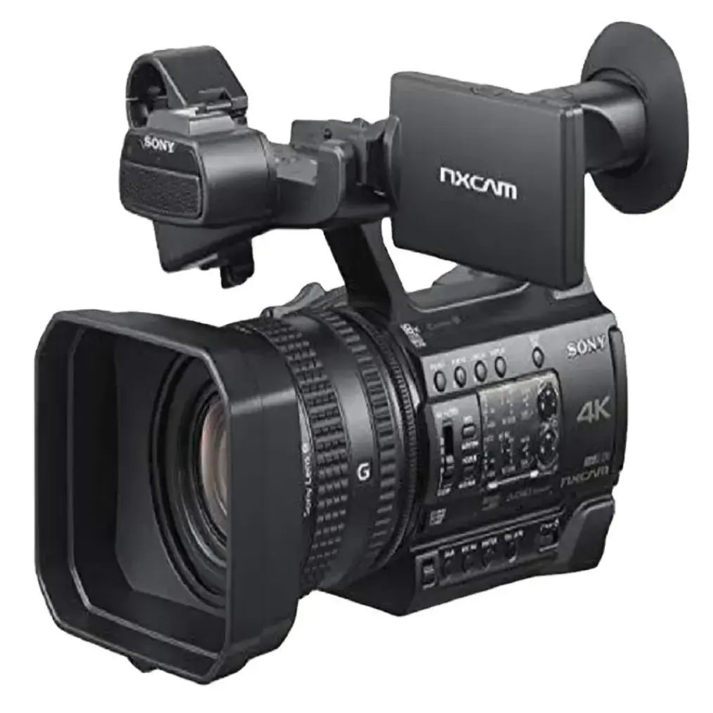 كاميرا فيديو احترافية HXR-NX200 NXCAM 4K للبيع بتخفيضات جديدة - حزمة كاميرا فيديو