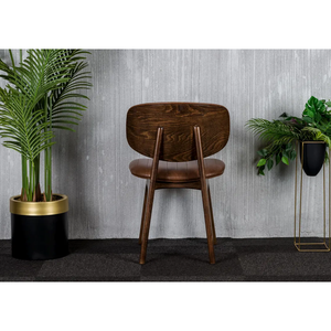 Silla de Madera Tapizada Elegante y Duradera, Diseño Moderno y Lujoso para Comedor, Sala de Estar y Uso en Exteriores - Product Image 3