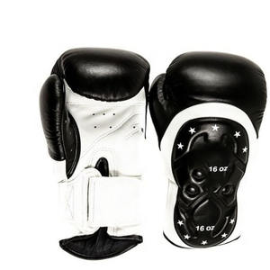 ราคาดีที่สุด MOQ ต่ำ ถุงมือชกมวย MMA หนังแท้เย็บเสริมอย่างมืออาชีพ คุณภาพสูง ทนทาน ใช้ได้ทั้งชายและหญิง - Product Image 3