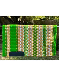 Couverture de selle en laine occidentale tissée à la main écologique personnalisable de haute qualité confortable Durable cheval Pad en vrac équestre Tack - Product Image 1