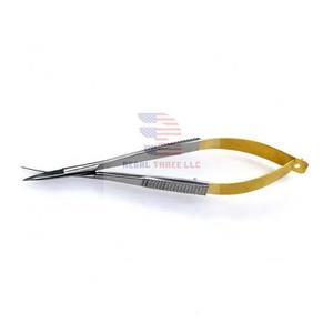 High Quality <b>Spring</b> Scissors Stainless <b>Steel</b> Eyelash Scissors Custom Logo <b>Spring</b> Shear - Product Image 5