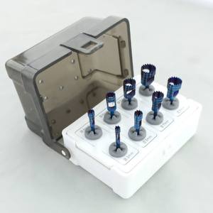 ชุดเครื่องมือทันตกรรมรากฟันเทียมแบบแมนนวลทำจากเหล็กสแตนเลส MM-1125-32น้ำหนักเบาเครื่องมือคุณภาพสูงศัลยกรรมทางทันตกรรมโลหะ - Product Image 2