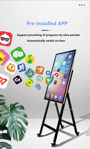 32 43 49 55inch di động xách tay kỹ thuật số biển màn hình cảm ứng quảng cáo hiển thị <span class=keywords><strong>LCD</strong></span> Áp phích Màn hình tầng đứng cho trung tâm bán lẻ - Product Image 3