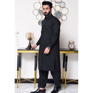 最流行的产品男士Salwar Kameez待售常规长度舒适合身男士Shalwar Kameez待售 - Product Image 1