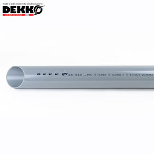 Tuyau métrique Dekko PN4 27mm UPVC de haute qualité Tuyau de drainage d'approvisionnement en eau durable et écologique à haute flexibilité pour - Product Image 1