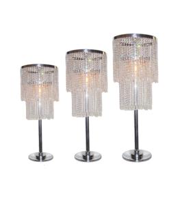 High Quality Set of 3 Crystal Candle Holders Handmade <b>Christmas</b> Wedding <b>Table</b> <b>Decoration</b> Hot Selling - Product Image 4