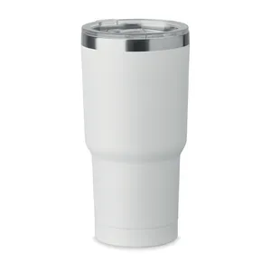 Gobelets en verre recyclé et en acier inoxydable SUM, produit de merchandising durable - Product Image 6