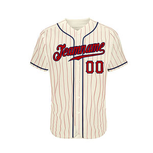 Maillots de baseball vierges OEM économiques, 100 % polyester, anti-UV, respirants, avec motif camouflage personnalisable pour hommes et femmes, vente en gros - Product Image 2