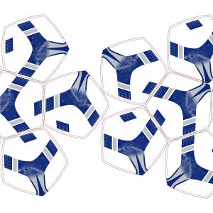 Balón de Fútbol Híbrido de Diseño Nuevo 2026, Ligero, Marca Privada, Entrenamiento Profesional, para Jugadores Masculinos y Femeninos - Product Image 3