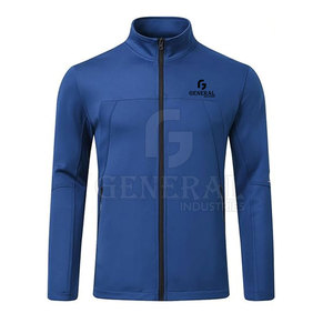 Ensemble de survêtement d'hiver pour hommes athlétiques, deux pièces, veste et pantalon de sport légers et écologiques, fermeture éclair intégrale, vêtements de performance - Product Image 5
