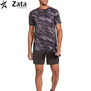 100% polyester sublimation transfert de chaleur impression logo personnalisé en gros en vrac sublimation t-shirts respirant pour hommes - Product Image 3