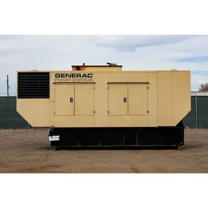 Groupe électrogène diesel industriel triphasé d'occasion 610 kW 277/480 V, groupe électrogène de secours commercial fermé - Product Image 2