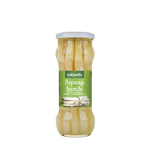 Natureta 330g X 12 Unidades Espárragos Blancos Pelados Premium en Tarro de Cristal en Salmuera Verduras Enlatadas Saladas ETA KAMNIK D.O.O. - Product Image 1