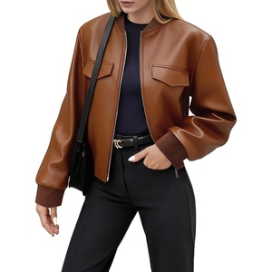 Veste en cuir de motard pour femme intemporelle taillée avec précision pour le confort et l'expression audacieuse - Product Image 5