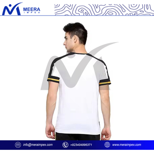 2025 venta al por mayor Camiseta de cuello redondo para hombres 100% tela de algodón de manga corta logotipo impreso personalizado camiseta de talla grande para hombres - Product Image 4