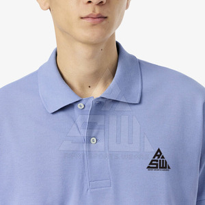 Polo de luxe pour homme, polo extensible doux avec design respirant, idéal pour toutes les saisons - Product Image 2