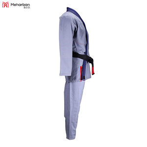 Uniforme de judo con logotipo personalizado al por mayor, uniforme de Judo para competición de entrenamiento, suministro directo de fábrica - Product Image 3