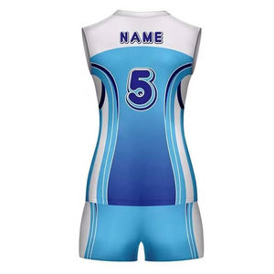 La mejor calidad, uniforme de voleibol Unisex personalizado, Jersey, diseño fresco, conjuntos de estilo alto para adultos - Product Image 6