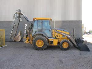 Usado 2017 Catrepillar 410L Mini Skid Steer retroexcavadora con capacidad de 200 toneladas Motor y rodamiento MOOG bomba hidráulica para la venta - Product Image 3