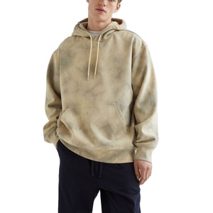Sweatshirts à capuche surdimensionnés de haute qualité pour hommes, manches longues, logo imprimé personnalisé, sweats à capuche d'hiver pour hommes, sweats personnalisés - Product Image 1