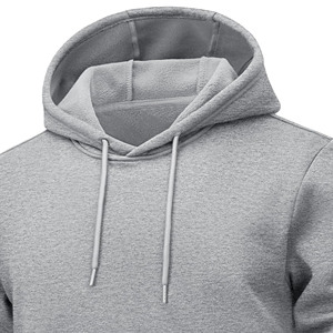 Streetwear d'hiver de qualité supérieure Sweats à capuche tricotés et unis Vestes de survêtement avec logo personnalisé 350GSM Sweat à capuche surdimensionné coloré en coton polaire - Product Image 2