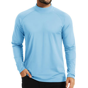 เสื้อคอมเพรสชั่นแขนยาวสำหรับผู้ชาย เสื้อยืดน้ำหนักเบา ระบายอากาศได้ดี เหมาะสำหรับวิ่ง ออกกำลังกาย และเล่นกีฬา - Product Image 2