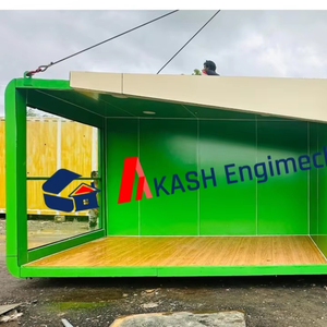 Contenedor de estación de combustible EV portátil | Estación de carga de vehículos eléctricos modulares | Cargador prefabricado personalizable - Product Image 1