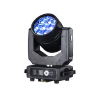 Projecteur LED RVBW 7x40W à zoom, tête mobile, DMX512, pour DJ, club, mariage, éclairage d'effets de scène