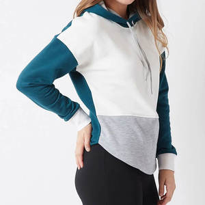 Sudadera con Capucha para Mujer, Uso en Exteriores, Invierno, Cómoda, con Logotipo Frontal, MOQ Bajo, Corte Ajustado, Transpirable, de Lona, Secado Rápido, 100% - Product Image 2