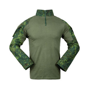 Venta superior Ropa deportiva personalizada Chándal y chándal Uniforme táctico de manga larga en tela de lona transpirable de camuflaje - Product Image 2