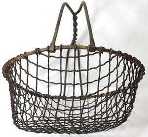 Panier cadeau en métal fait main avec forme de bol noir élégant, parfait pour la décoration d'événements de mariage et les fournitures de fête - Product Image 5