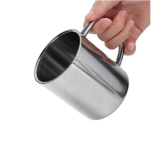 Tasse à mule de Moscou en acier inoxydable setof4 500ML Cocktail en métal martelé pour les articles de fête et les restaurants - Product Image 2