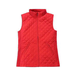 Nuevo Diseño de Moda de invierno personalizado Puffy Winter Warmer Stand Collar algodón hombres chaleco sin mangas Puffer chaquetas - Product Image 3