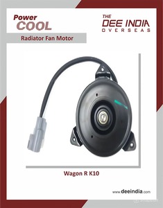 Motor de ventilador de radiador de coche de 12V de calidad superior para Wagon R K10 nuevo OEM ODM mejor vendedor de precios de fabricante de India - Product Image 3