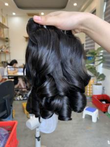 Extensiones de Cabello Vietnamita Virgen de Donante Único con Cutícula Alineada, Trama a Máquina, con Efecto Voluminoso - Product Image 5