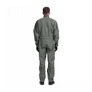 Custom Mechanic Coverall Fr Fire Resistant Clothing 1 Piece Flight Suit Flame Retardants Welder <b>Work</b> Safety Jumpsuit - Product Image 2