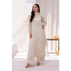 Ensemble chemise et dupatta en mousseline Ivy - Product Image 4