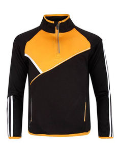 100% Polyester GAA Jersey Demi Zip Top Hurling Jacket Logo Personnalisé Impression Motif Solide Plus La Taille Tissage Tricoté - Product Image 4