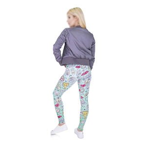 Venta al por mayor de las mujeres personalizadas Leggings de tela suave pantalones de yoga ajustados para las mujeres Leggings de alta calidad Hecho en Pakistán - Product Image 5