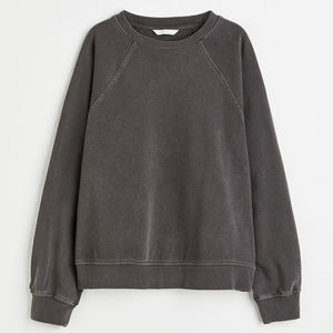 Sudadera de invierno de algodón unisex con jersey de cuello redondo de manga larga al por mayor con estampado de logotipo personalizado con capucha en blanco para hombres y mujeres - Product Image 5