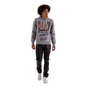 เสื้อฮู้ดดี้พิมพ์ลายคุณภาพสูง 100% สำหรับผู้ชายและผู้หญิง สกรีนโลโก้ได้ตามต้องการ เสื้อฮู้ดดี้ลำลองสำหรับฤดูหนาว - Product Image 2