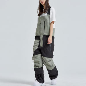 Pantalon de neige respirant et imperméable pour femmes avec service OEM et impression de logo pour les sports de plein air d'hiver - Product Image 3