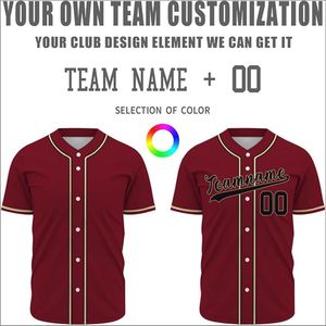 Meilleurs vêtements de sport de softball et de baseball pour hommes Uniformes personnalisables avec design par sublimation Maillots respirants Caractéristiques imprimées - Product Image 5