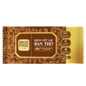 Non-Woven Vietnamwetwipes Vietnam Furniture Sans agent de blanchiment fluorescent OEM/ODM Tinopal Brown Chiffons de nettoyage - Product Image 1