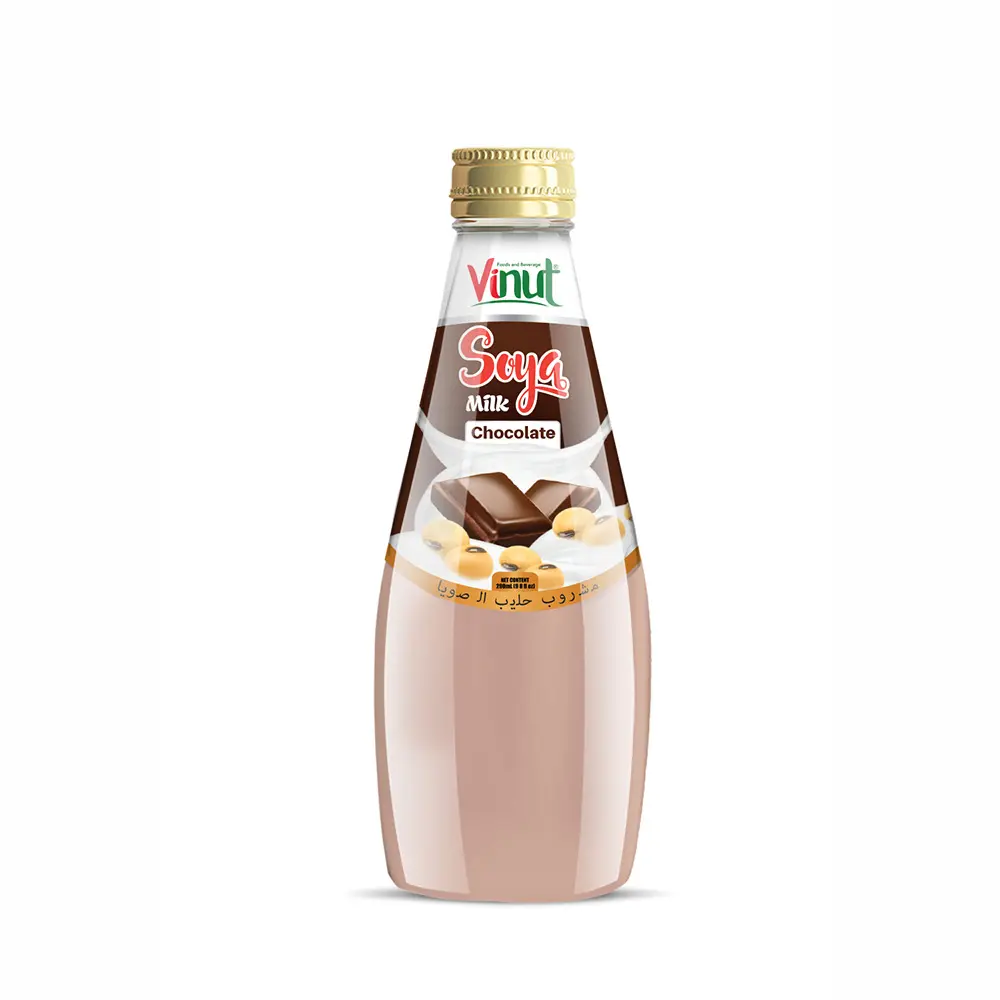 290ml VINUT Soya sütlü içecek çikolata tedarikçileri üreticileri vegan süt somun süt