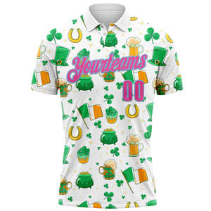 เสื้อโปโลชายและชายทำจากผ้าคอตตอนคุณภาพดีดีไซน์ใหม่เสื้อกอล์ฟแบบมืออาชีพ - Product Image 2