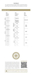 Offres B2B D'Vins Jewels pour diamant blanc naturel certifié de 1,10 CT, couleur E, pureté FL FLOW, taille EX, polissage brillant - Product Image 5