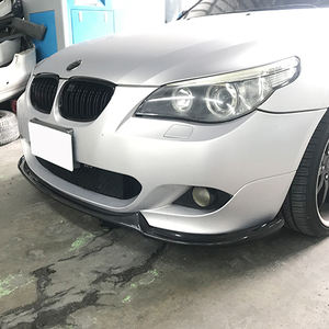 Nuevo Parachoques Delantero Adicional de Fibra de Carbono Estilo HG, Enroscable, Modificación/Actualización, Compatible con E60 Serie 5 2004-2010 con Paquete M-Tech Únicamente - Product Image 3