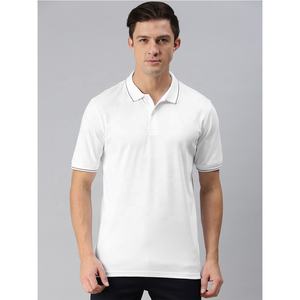 Camiseta Personalizada con Logotipo para Hombre, de Alta Calidad, 100% Algodón, Cuello Solapa, Bordado, Diseño Sólido, Corte Regular - Product Image 6